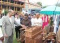 “Local Brands Are Backbone of Economy”: Satish Sharma Pushes for Promotion of Indigenous Products at Srinagar Flea Market