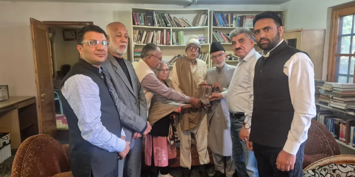 Environmentalists Urge Prof. Soz to Lead Movement Against Encroachment of Jhelum, Water Bodies in Kashmir