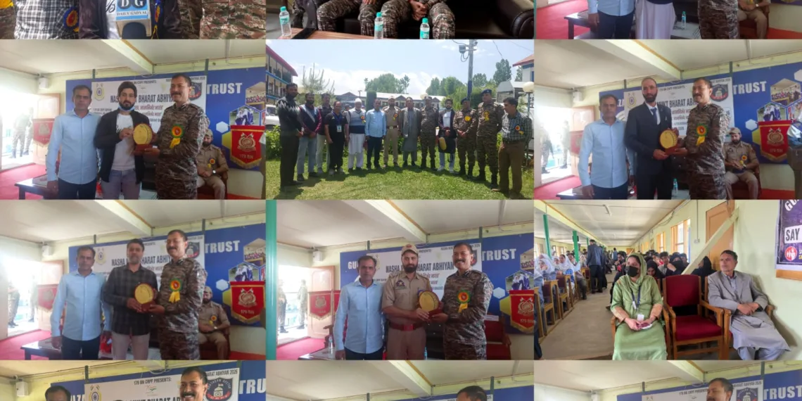CRPF’s 179 Battalion Holds Anti-Drug Awareness Seminar in Sopore, Calls for Collective Action Against Drug Abuse