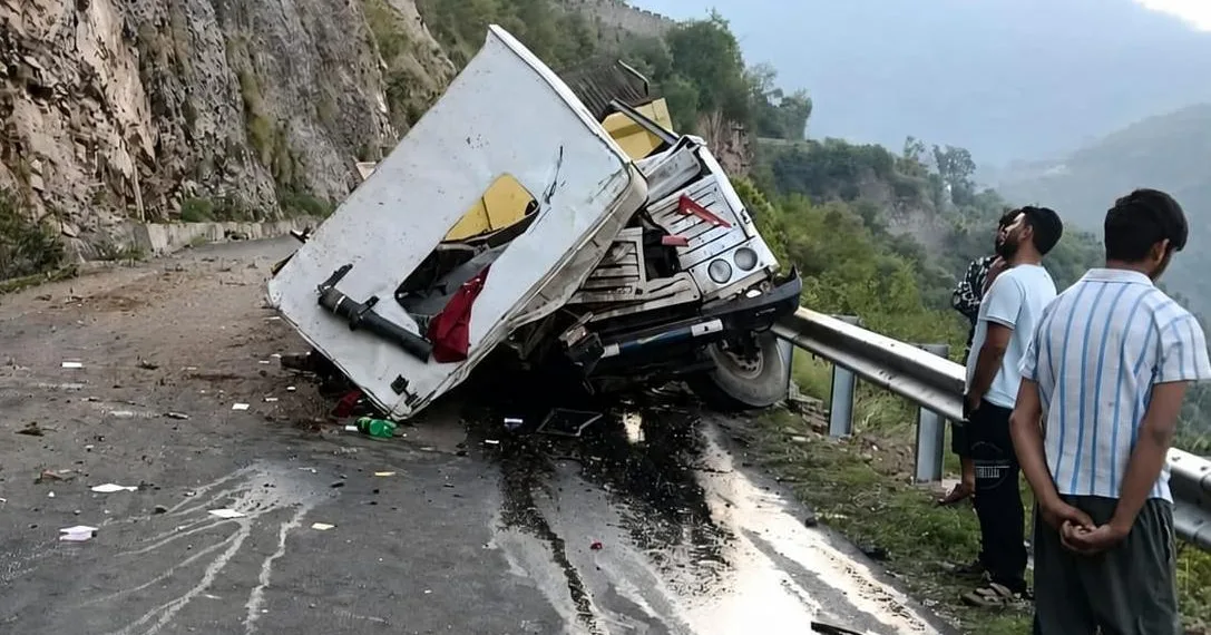 Dumper Driver Killed Reasi-Arnas Road Accident