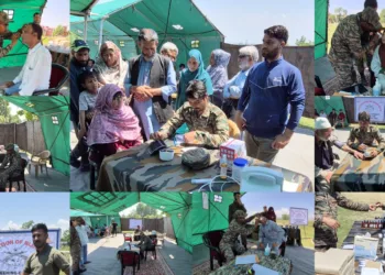 Indian Army Organises Medical cum Eye Screening Camp in Budgam, Hundreds Benefitted