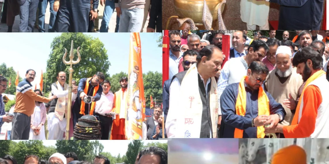 Satish Sharma Attends Adhikmas Kumbh 2026 at Mattan, Visits Religious Shrines; Reviews Sports Infrastructure in Anantnag