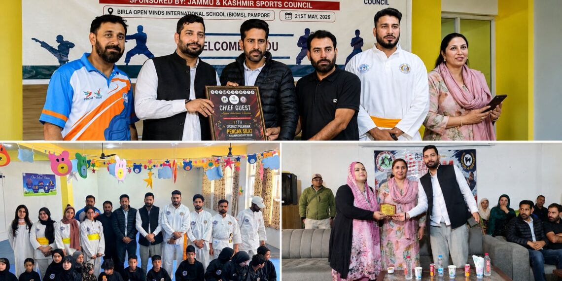 Er. Aijaz Hussain Calls Sports Key to Youth Empowerment at Pampore Championship