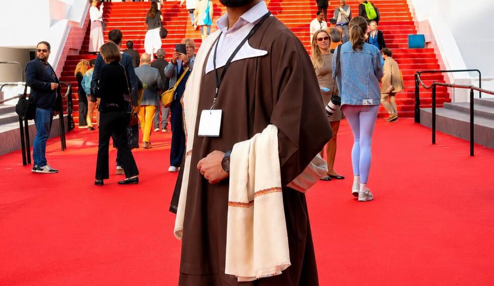 Kashmiri Actor Bilal Baghat Walks Cannes Red Carpet in Traditional Pheran With ‘Bombay Stories