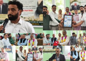 Girls Middle School Batpora Narbal Organises Grand Retirement Function in Honour of Abdul Majid Sheikh