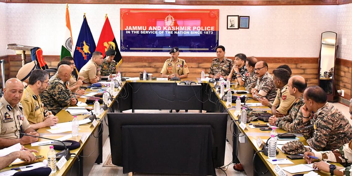 “No Room for Lapses”: DGP Nalin Prabhat Reviews Eid, Amarnath Yatra Security in Kashmir