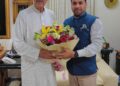 NATF National Chairman Vishal Chopra Meets Former Chief Minister J&K Ghulam Nabi Azad