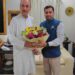 NATF National Chairman Vishal Chopra Meets Former Chief Minister J&K Ghulam Nabi Azad