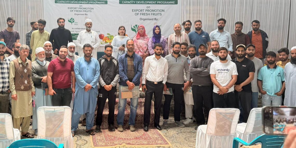 APEDA Holds Major Export Training Programme for Kashmir Fruit Growers