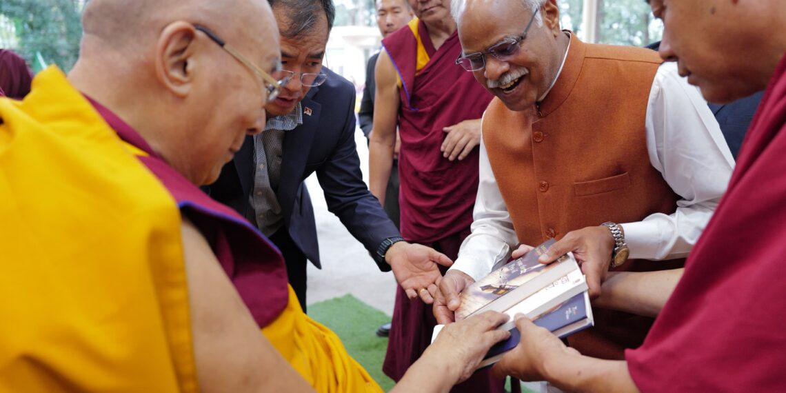 Dalai Lama Appreciates Dr. Sanjay’s Commitment to Medical and Social Service