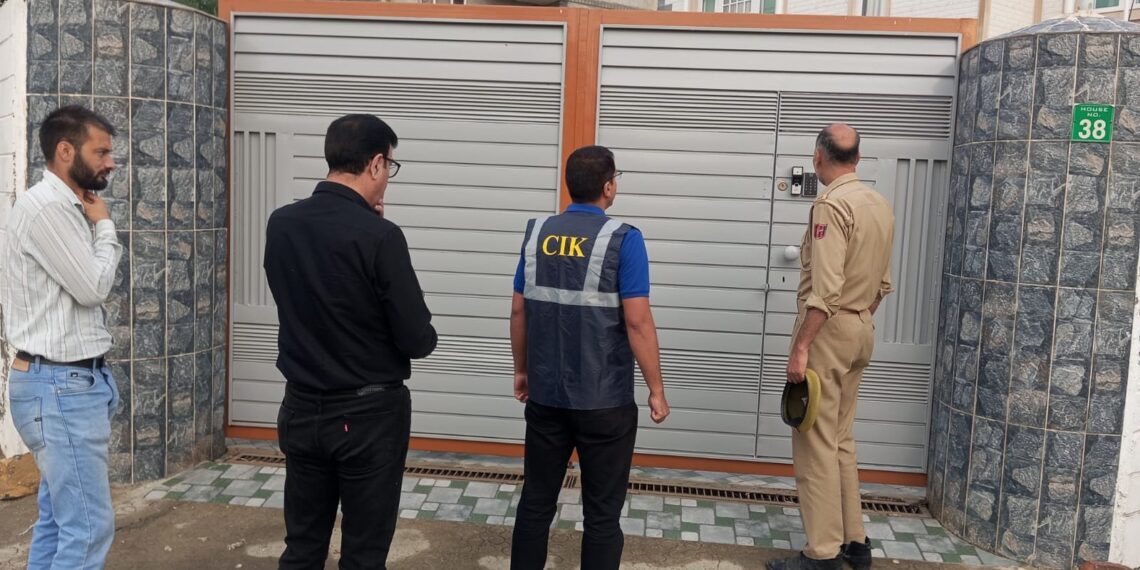 CIK Raids 8 Locations Across J&K in Major Anti-Terror Crackdown
