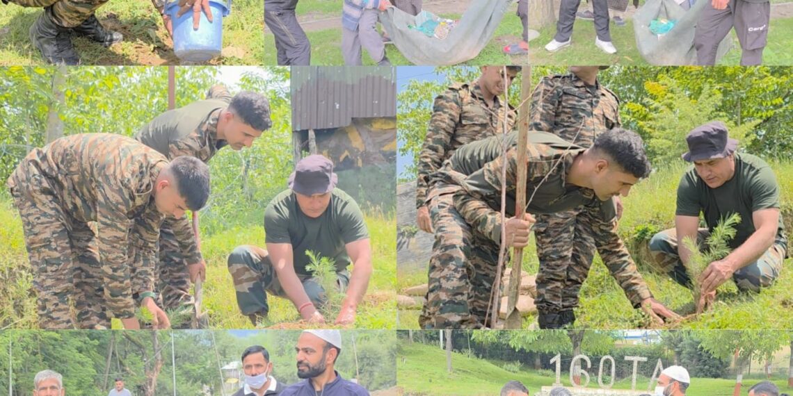 World Environment Day Marked With Cleanliness and Plantation Drives in Kupwara