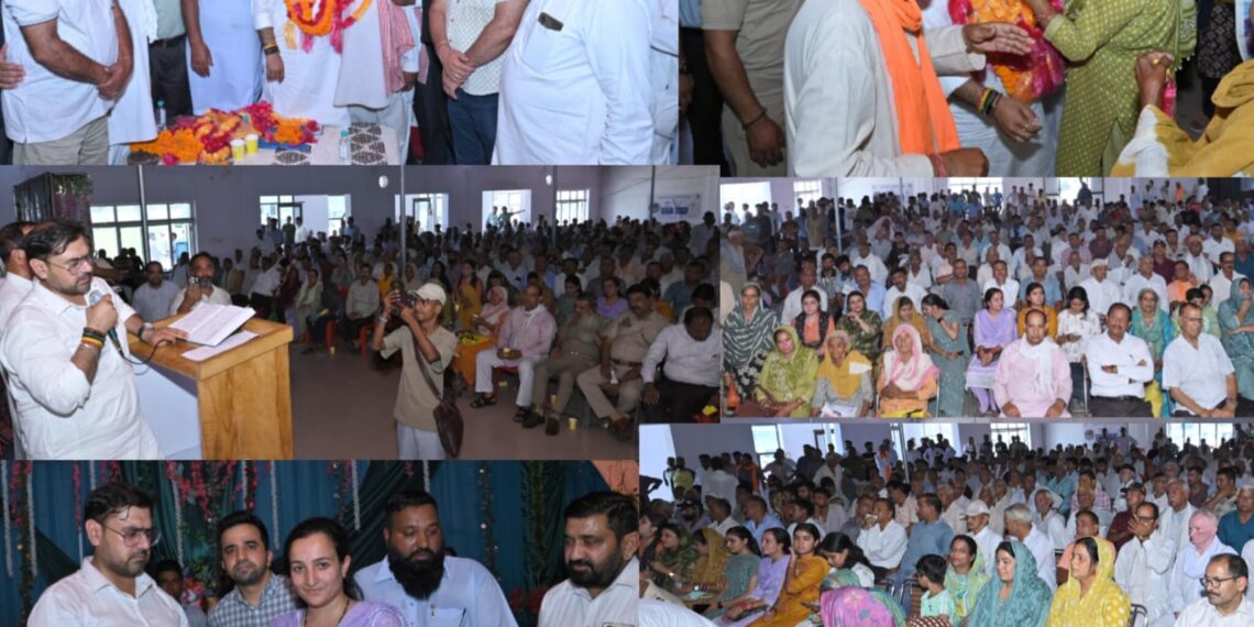 Satish Sharma Pledges Priority Development for Border Areas, Warns Officials Against Delays in Public Service Delivery