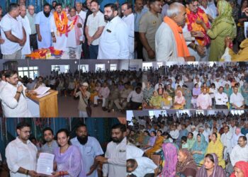 Satish Sharma Pledges Priority Development for Border Areas, Warns Officials Against Delays in Public Service Delivery