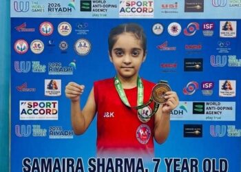 J&K’s 7-Year-Old Muay Thai Prodigy Wins National Gold, Earns Widespread Praise; Dr Darakhshan Andrabi Congratulates