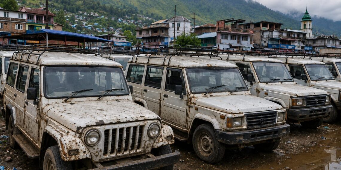 Dozens of Expired Vehicles Operating from Kralpora Sumo Stand; Transport Department Accused of Inaction