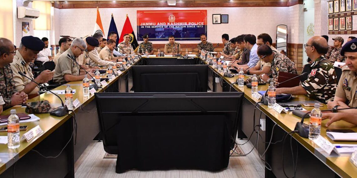 IGP Kashmir Reviews Security Grid for SANJY-2026, Muharram and Kheer Bhawani Mela