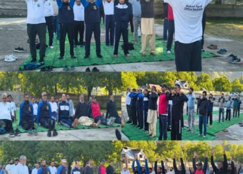 International Day of Yoga 2026 Celebrated at Hajinar Helipad, Karnah