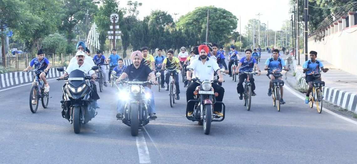 500 Youth Pedal Against Drug Abuse as DYSS, MOBE Club Hold Mega Cyclothon in Jammu