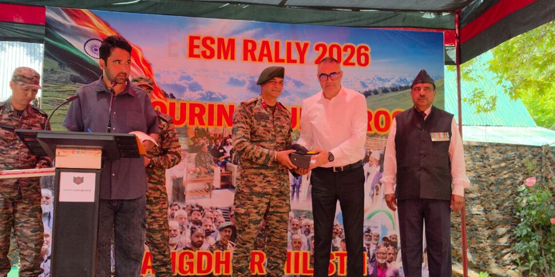 Chinar Corps Holds Ex-Servicemen Rally in Tangdhar, Reaffirms Commitment to Veterans’ Welfare