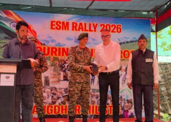 Chinar Corps Holds Ex-Servicemen Rally in Tangdhar, Reaffirms Commitment to Veterans’ Welfare