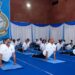 Rajnath Leads 1,000 Soldiers in Yoga Day Event, Calls for Healthy Citizens to Build a Strong Nation