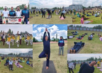 International Day of Yoga Celebrated by Youth Services & Sports Beerwah