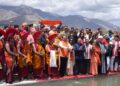 Sindhu Kumbh Draws Global Participation as 5,000 Pilgrims Gather at Sacred Sindhu Ghat