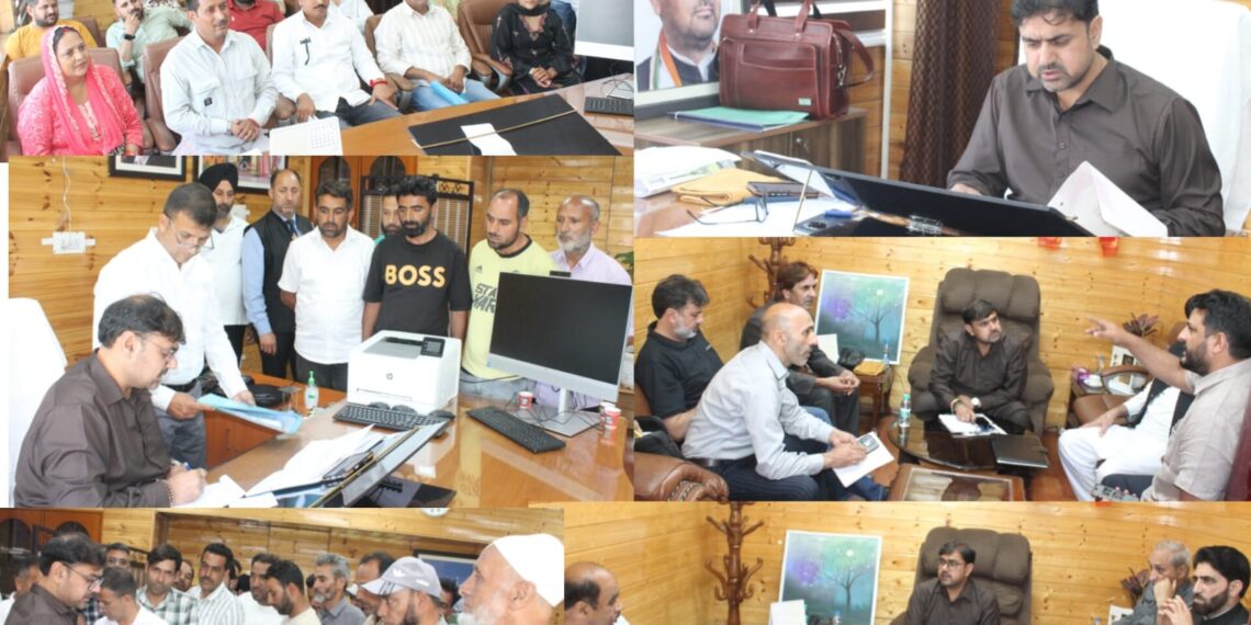 Rehbar-e-Khel Regularisation, Kupwara Development Issues Among Key Concerns Raised Before Satish Sharma