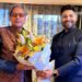 Adv. Maroof Khan Calls on Dr. Shashi Tharoor in Srinagar