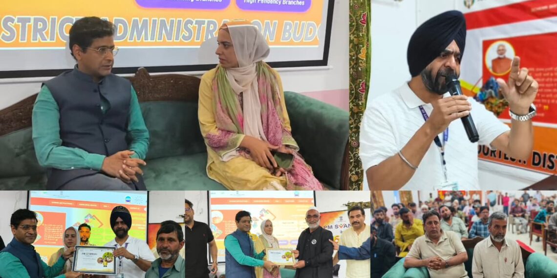 Budgam Hosts PM SVANidhi Mahotsav; 95% Repayment Rate Reflects Success of Vendor Empowerment Scheme
