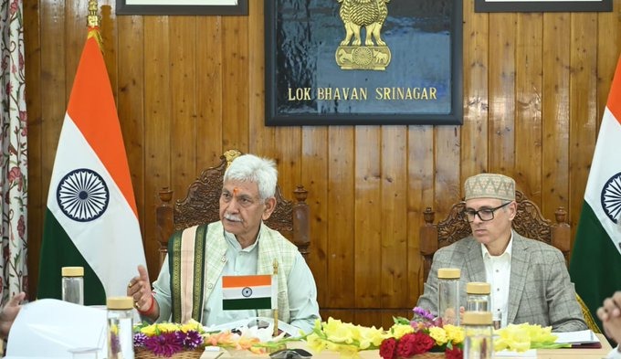 LG Reviews Muharram, Amarnath Yatra Preparedness; Chairs SKUAST-K University Council Meeting