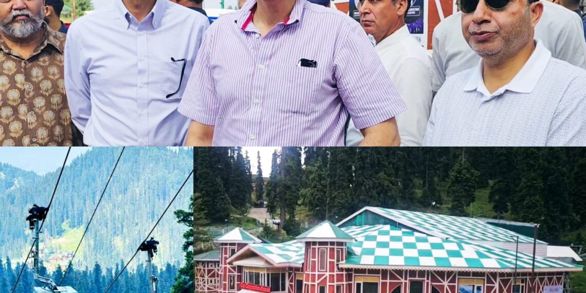 CM Omar Reopens Gulmarg Gondola, Honors Rescue Team with Jobs and Rewards
