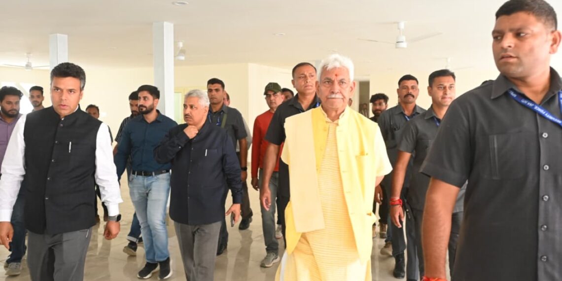 LG Manoj Sinha Reviews Final Yatra Readiness at Pahalgam, Orders Zero-Tolerance for Security and Operational Lapses