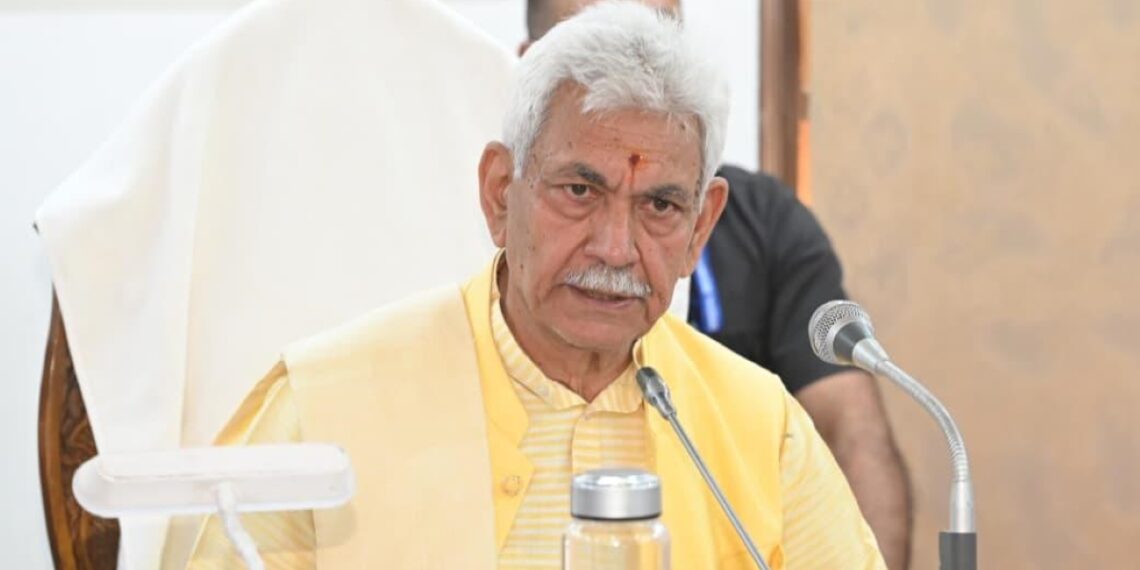 LG Manoj Sinha Conducts Ground-Zero Inspection of Nunwan Base Camp Ahead of Amarnath Yatra-2026