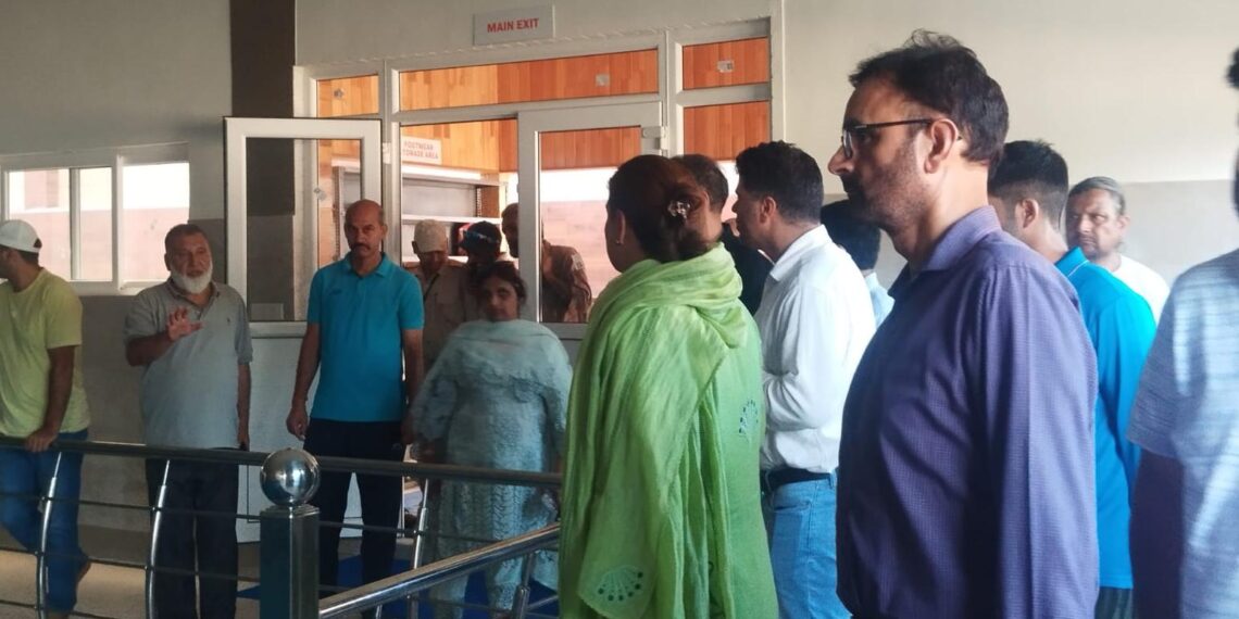 Gindun Rajbagh Set for Major Sports Boost as Secretary Sports Nuzhat Gul Reviews Infrastructure