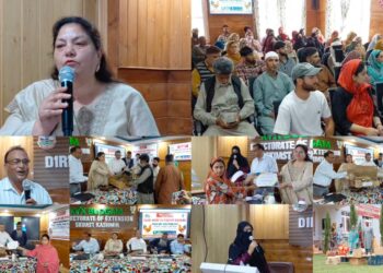 KVK Budgam Distributes 300 Vanaraja Chicks Free of Cost to Promote Rural Backyard Poultry Farming