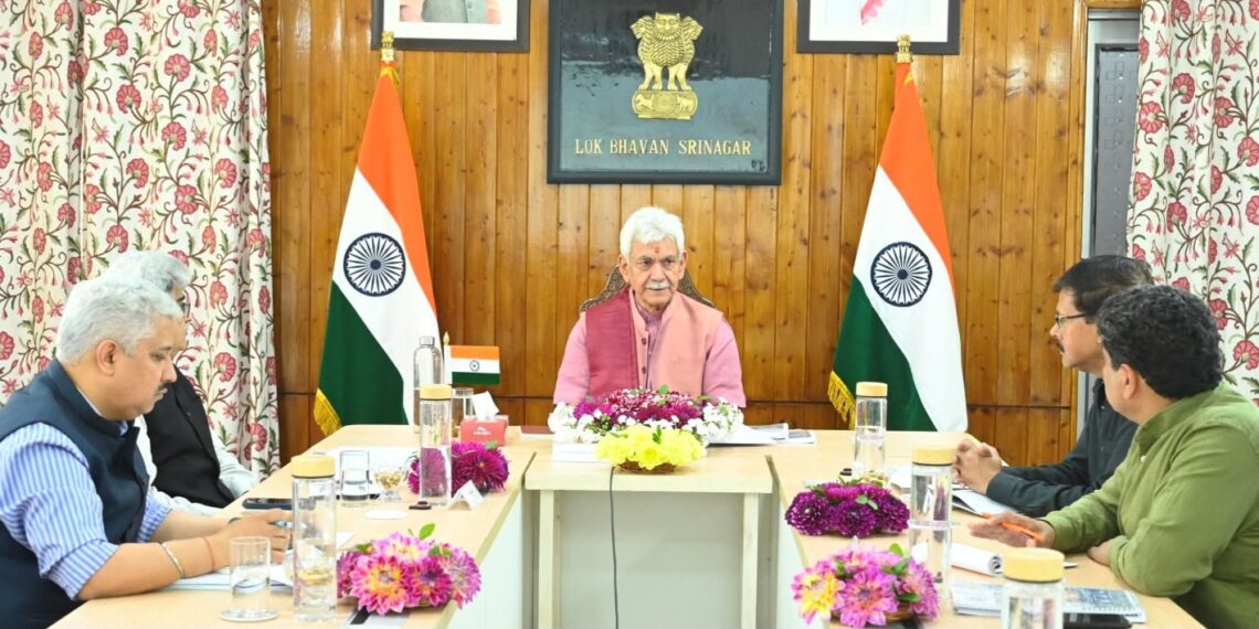 LG Manoj Sinha Reviews Comprehensive Rehabilitation Scheme for Drug Abuse Victims, Orders Pilot Rollout in Two Worst-Affected Districts