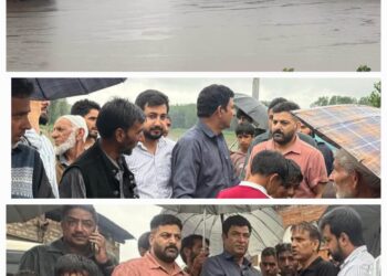 BJP General Secretary Mohd Anwar Khan Visits Danger Zones in Pulwama, Assures Public Support