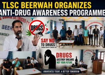 TLSC Beerwah Organizes Anti-Drug Awareness Programme at GHSS Beerwah