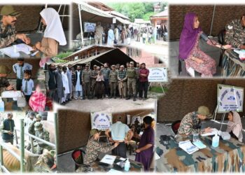 Indian Army Organises Medical, Veterinary Camp in Gohallan Village, Benefits 279 People and 316 Livestock