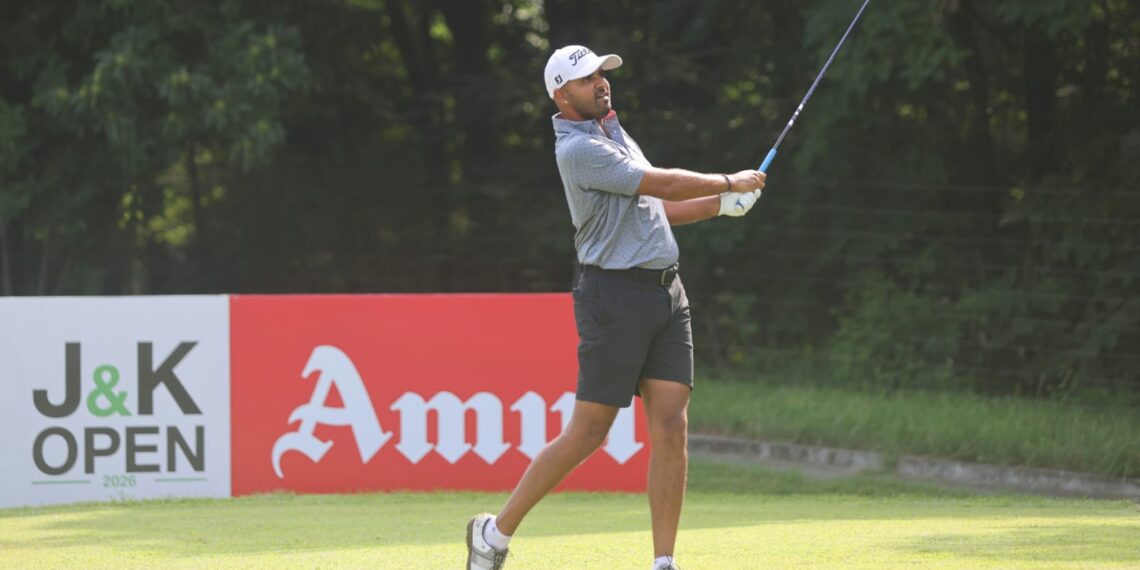 Khalin Joshi opens commanding seven-shot lead at halfway stage of J&K Open 2026