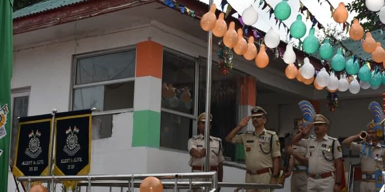 35th Battalion CRPF Celebrates Independence Day with Grandeur Emphasis on Discipline and Spirit of National Service