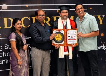 Daily Headlines Today Editor-in-Chief Jahangir Bukhari Conferred Honorary Doctorate for Media and Social Services
