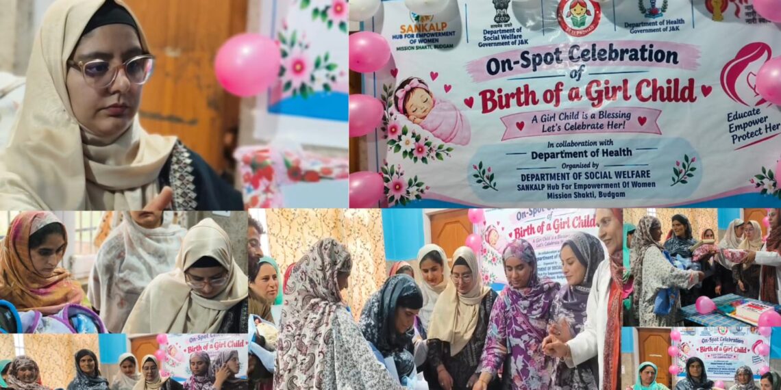 Sankalp Hub Celebrates Birth of Girl Children at Budgam District Hospital Under Beti Bachao, Beti Padhao Scheme