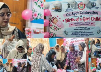 Sankalp Hub Celebrates Birth of Girl Children at Budgam District Hospital Under Beti Bachao, Beti Padhao Scheme