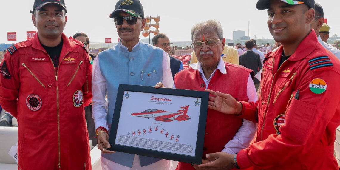 Suryakiran Aerobatic Team Makes Historic Meerut Debut, Draws Over 1 Lakh Spectators