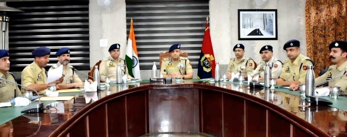 Remain Vigilant, Ensure Prompt Response’: IGP Kashmir Sujit Kumar to Officers