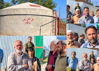 Water Supply Scheme Brings Relief to Lalpora, Residents