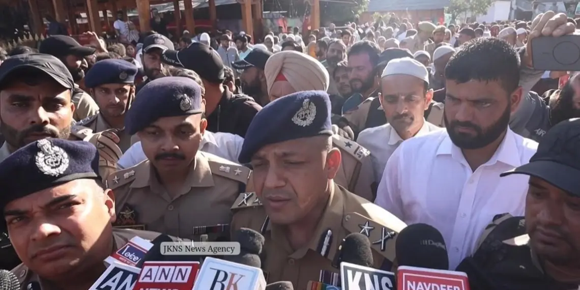 Police, CRPF, Civil Administration Working Well to Ensure Smooth Urs Arrangements at Charar-e-Sharief: IGP Kashmir